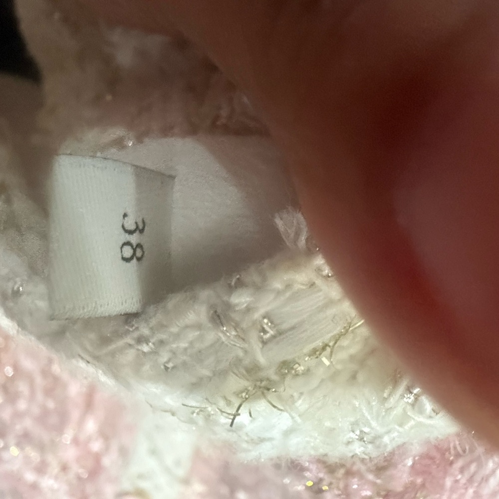 Sandro Textured PinkCream Jacket - Picture 8 of 9